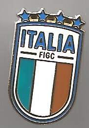 Pin Fussballverband Italien 4 Sterne NEU